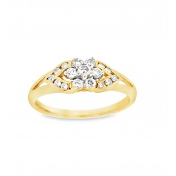 Pre Owned 18ct Diamond Ring ZA120